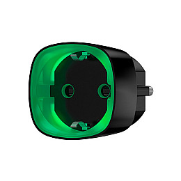 Радиоуправляемая умная розетка Ajax Socket black EU  со счетчиком энергопотребления