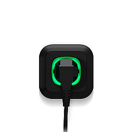 Радиоуправляемая умная розетка Ajax Socket black EU  со счетчиком энергопотребления