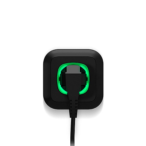 Радиоуправляемая умная розетка Ajax Socket black EU со счетчиком энергопотребления