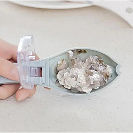 Ручна рибочистка з контейнером для луски MHZ 7408 Сіра