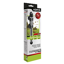 Терморегулятор Aquael Platinum Heater 75W с электронным термостатом 22,5 см