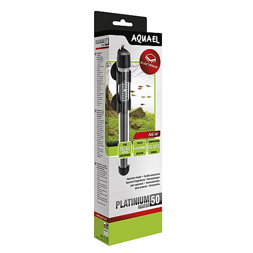 Терморегулятор Aquael Platinum Heater 50W з електронним термостатом 22,5 см