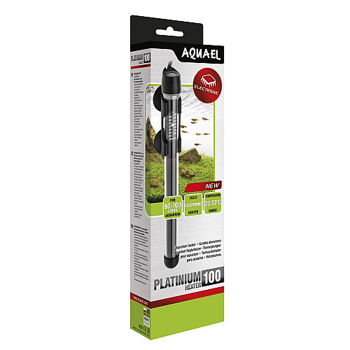Терморегулятор Aquael Platinum Heater 100W з електронним термостатом 24,5 см