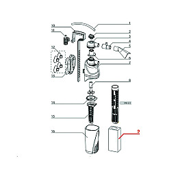 Вкладиш у фільтр 2 шт Aquael FAN-3 Plus 55х160х50мм