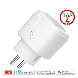 Wifi розетка Tuya Smart Life 16А