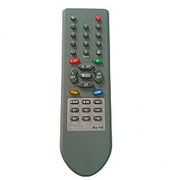 Великий настінний LED годинник CHKOSDA Червоний в корпусі 45х16 см