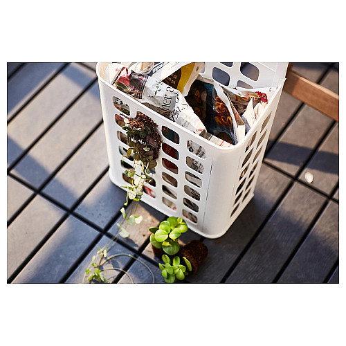 Корзина для вещей мусора наддверная IKEA VARIERA 10л Белый (801.822.37)
