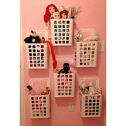 Корзина для вещей мусора наддверная IKEA VARIERA 10л Белый (801.822.37)