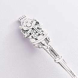 Серебряная чайная ложка Король 24028 Оникс