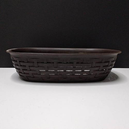 Корзина Ротанг Dunya Plastik коричневый 05207