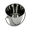 Мини-ведерко с ручкой из нержавеющей стали One Chef 170 мл 7,5 см