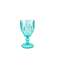 Комплект бокалів Flora Elise 350 мл 6 шт Смарагдовий 30656 (SKL0510)