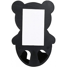 Держатель вилки Hongxin в форме котика 9х6 см Черный 00083