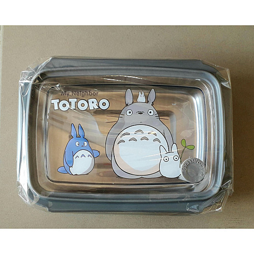 Детский ланч-бокс Supretto TOTORO 750 мл Серый