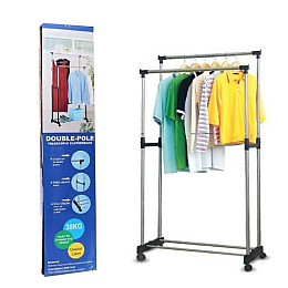 Вішалка-стійка VigohA Double Pole для одягу та взуття