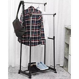 Вішалка-стійка VigohA Double Pole для одягу та взуття