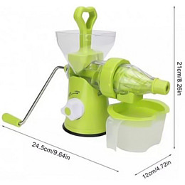 Соковитискач шнековий ручний з ситом для соку XPRO Juicer