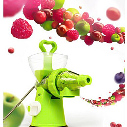 Соковитискач шнековий ручний з ситом для соку XPRO Juicer