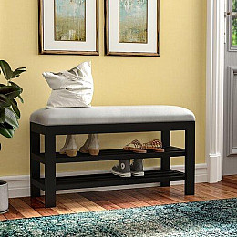 Лаунж пуф в стиле LOFT Черный (NS-994)