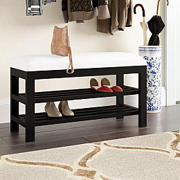 Лаунж пуф в стиле LOFT Черный (NS-994)