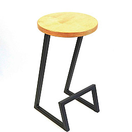 Барний стілець GoodsMetall у стилі ЛОФТ 750х350х350 БС249