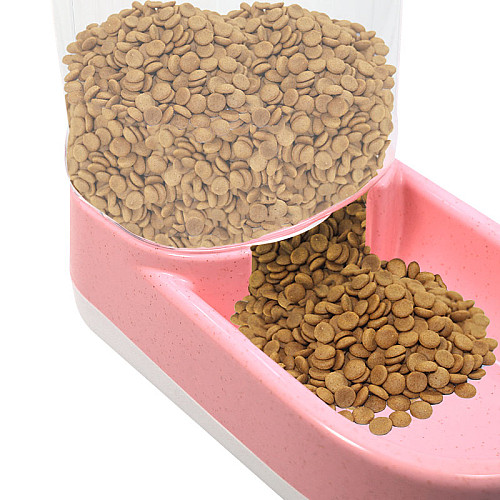 Кормушка автоматическая для котов и собак Hoopet 17G0169G Pink