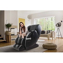 Массажное кресло Casada AlphaSonic II + Braintronics Черный