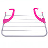 Компактна сушарка для одягу Fold Clothes Shelf Рожевий (hub_886072)