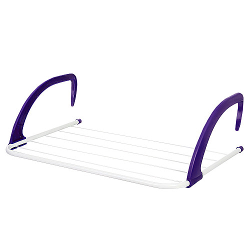 Наружная сушилка для вещей Fold Clothes Shelf Фиолетовый (hub_w2edw9)