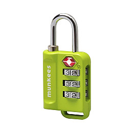 Брелок-замок Munkees 3610 TSA Combi Lock Lime Green (MUN-3610)