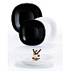 Сервиз столовый Luminarc Carine BlackWhite 18 предметов (6773529)