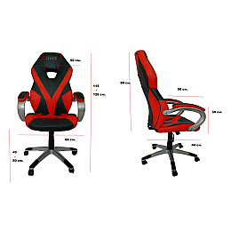 Кресло геймерское  ZANO RACER RED Красный
