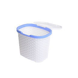 Корзинка для хранения Tuppex 5 л Бело-синий 25 х18 х 21 см 7047-bs