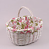 Кошик з тканиною Flora 5160