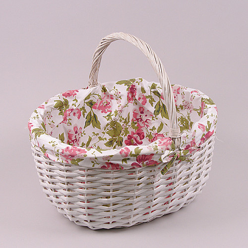 Кошик з тканиною Flora 5160