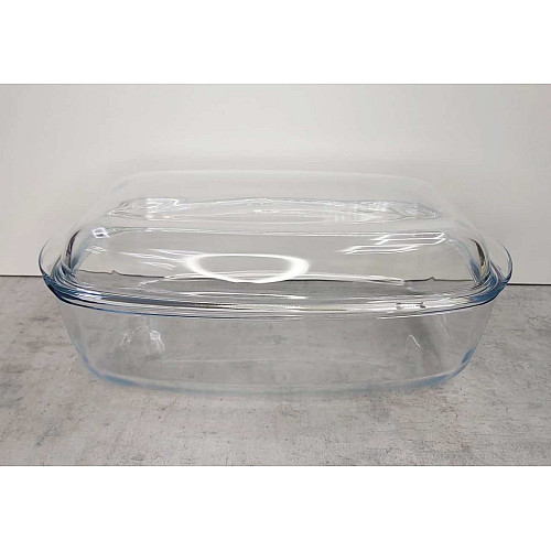 Гусятница 6,5 л прямоугольная с крышкой Pyrex 466A000
