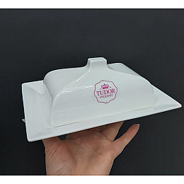 Маслянка Interos TU2232 порцелянова 21 х 15 см