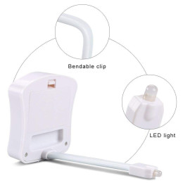 LED подсветка для унитаза iHomy с датчиком движения 8 цветов (20160013)