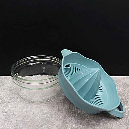 Ручний соковитискач Herevin Nordic блакитний 420 мл (131425-590)