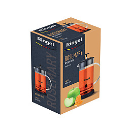 Френч-пресс Ringel Rosemary 0.6L Черный/прозрачный (6710032)