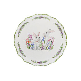 Підставка для торта фарфорова LI100234 "Весняна історія" BonaDi 25см