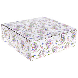 Підставка для торта фарфорова LI100234 "Весняна історія" BonaDi 25см