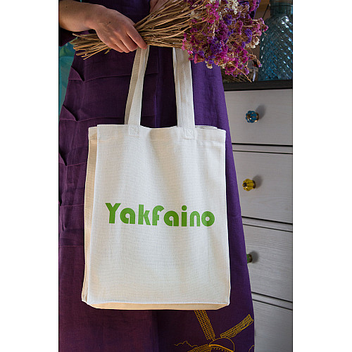 Сумка женская YakFaino Эко-Шоппер 112250007 40 х 34 х 9 см Бежевый