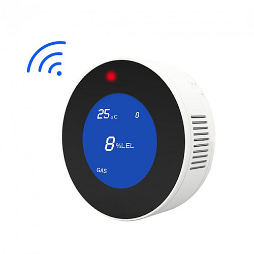 Умный датчик утечки газа с сиреной и WiFi Tuya gas leak sensor - 901853