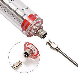 Шприц ін'єктор для м'яса Lesko для маринаду, металевий ін'єктор.