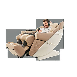 Массажное кресло Casada AlphaSonic III 142 x 82 x 124 см Бежевый