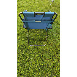 Шезлонг UKC 65х90х182 см Синій