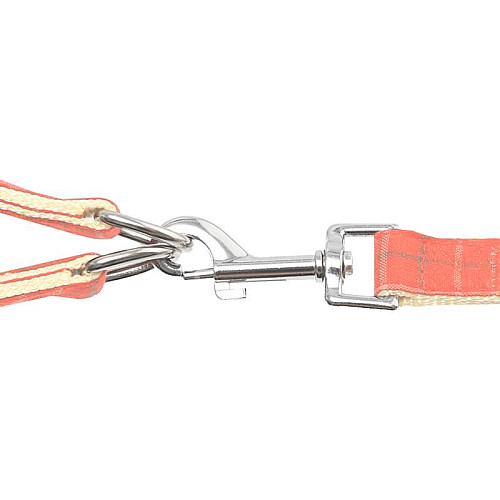 Шлея для собак с поводком с регулировкой размера Pipitao Cage 1х120 см Peach (8919-35955)
