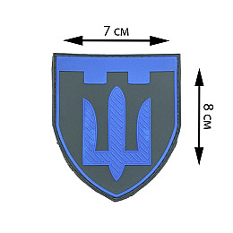 Патч-шевроны Brettani из ПВХ на липучке 