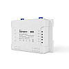 Wi-Fi реле Sonoff 4CH R3 4 канала Белый